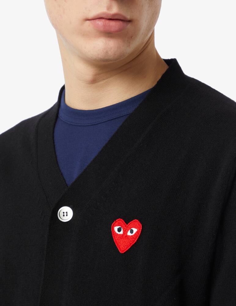 Comme des Garçons Play Knitted cardigan - picture 4 Comme des Garçons Play Knitted cardigan - picture 4