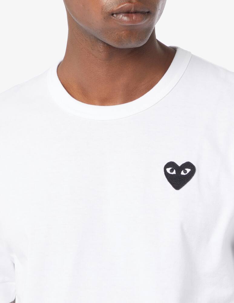 rinascente Comme des Garçons Play Small heart patch t-shirt