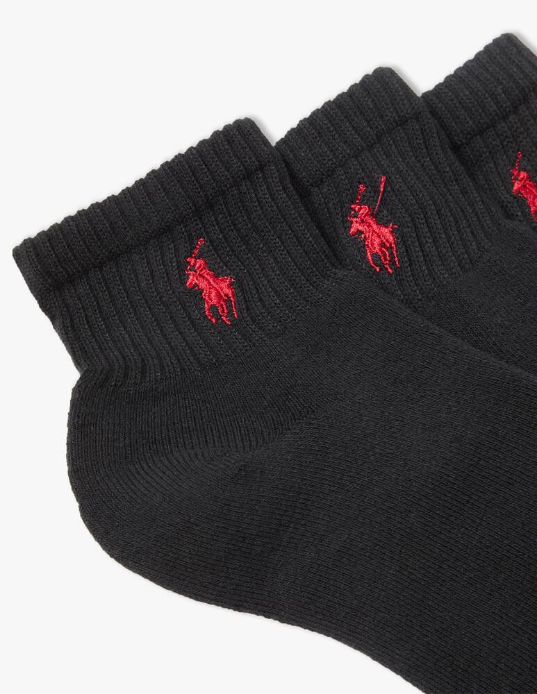 rinascente Polo Ralph Lauren Calzini 3pk quarter sk