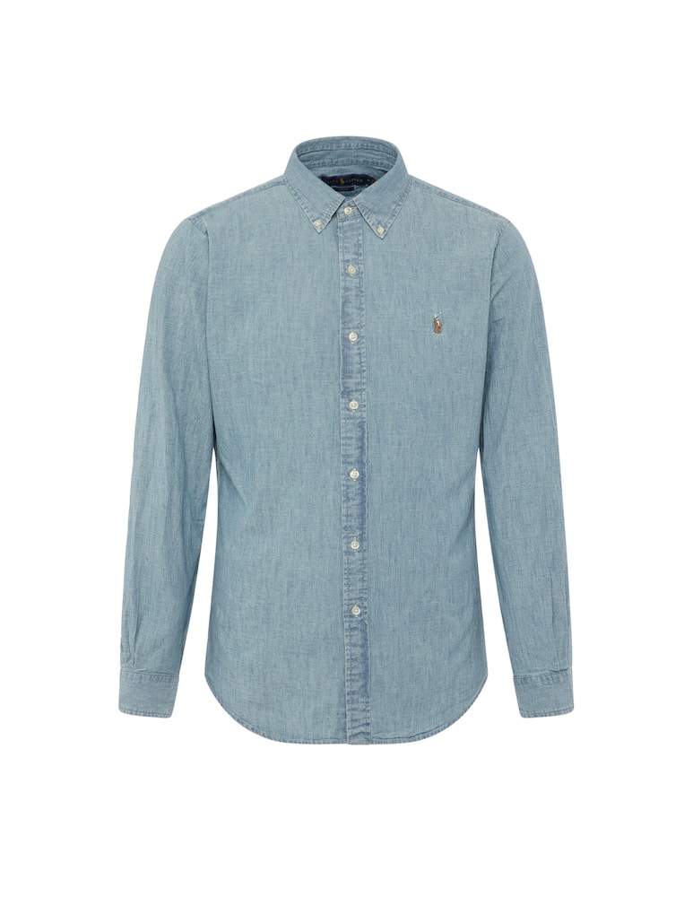 Polo Ralph Lauren Camicia chambray slim - immagine 5 Polo Ralph Lauren Camicia chambray slim - immagine 5