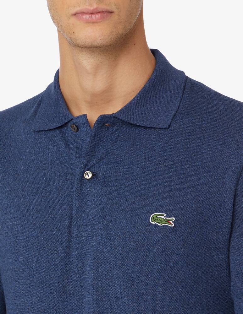 rinascente Lacoste Polo manica lunga classic fit - Blu