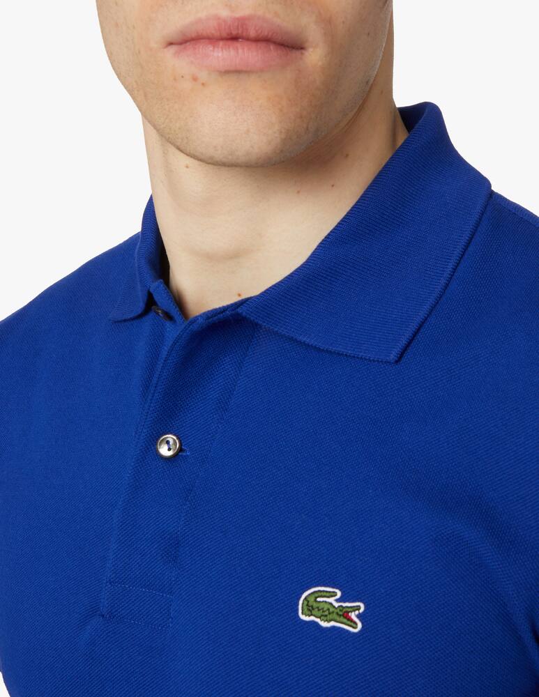 Lacoste Classic fit short sleeve polo - Blue - picture 4 Lacoste Classic fit short sleeve polo - Blue - picture 4
