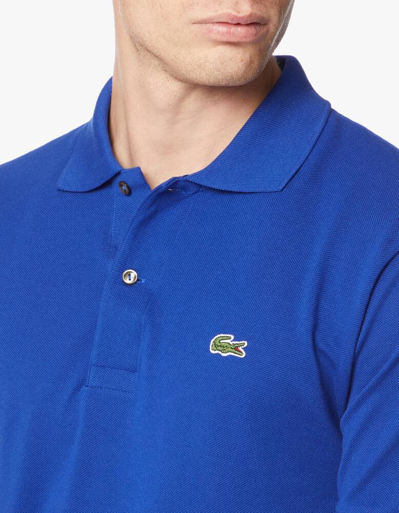 rinascente Lacoste Classic fit short sleeve polo shirt - blue