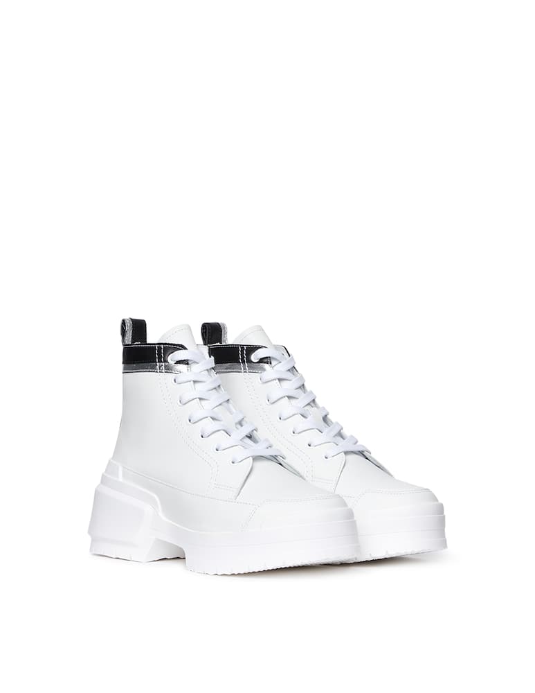 rinascente Pierre Hardy Anfibi con platform in pelle 