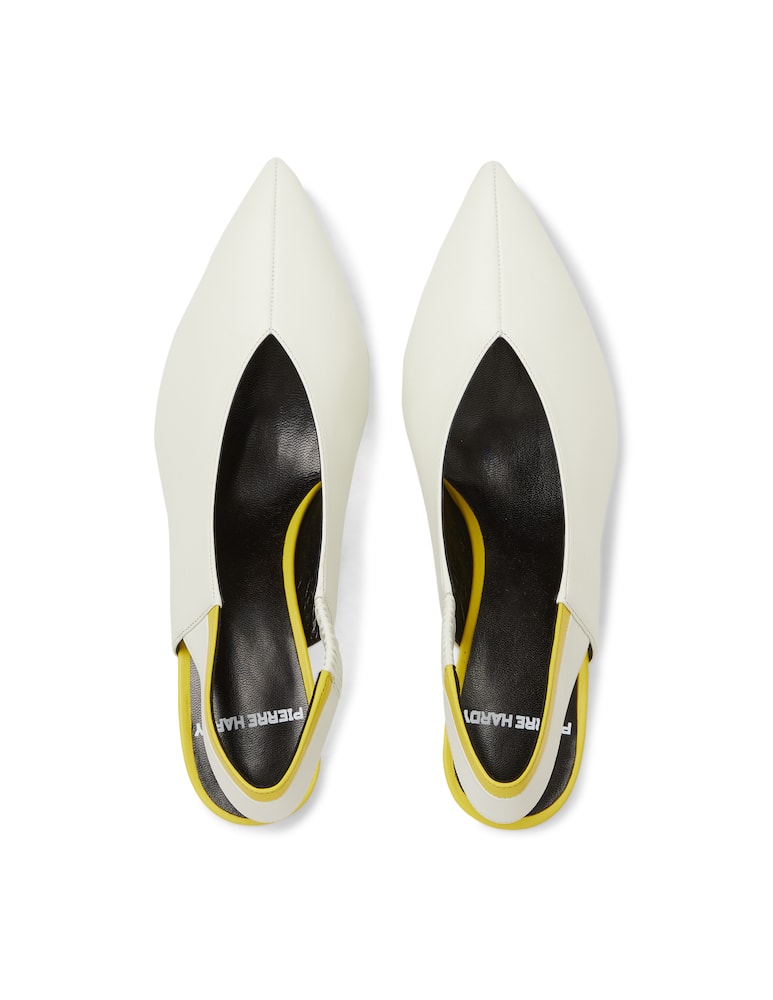 rinascente Pierre Hardy Alpha leather slingback