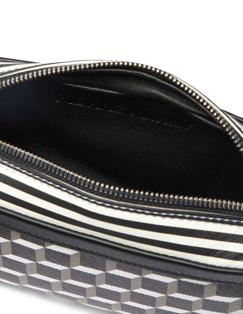 rinascente Pierre Hardy Cube box in tela spalmata stampata