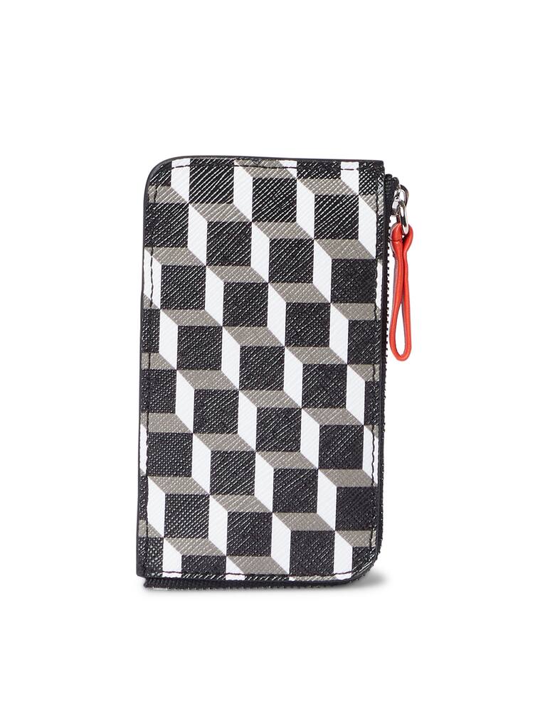 rinascente Pierre Hardy Printed coated and calfskin leather card holder