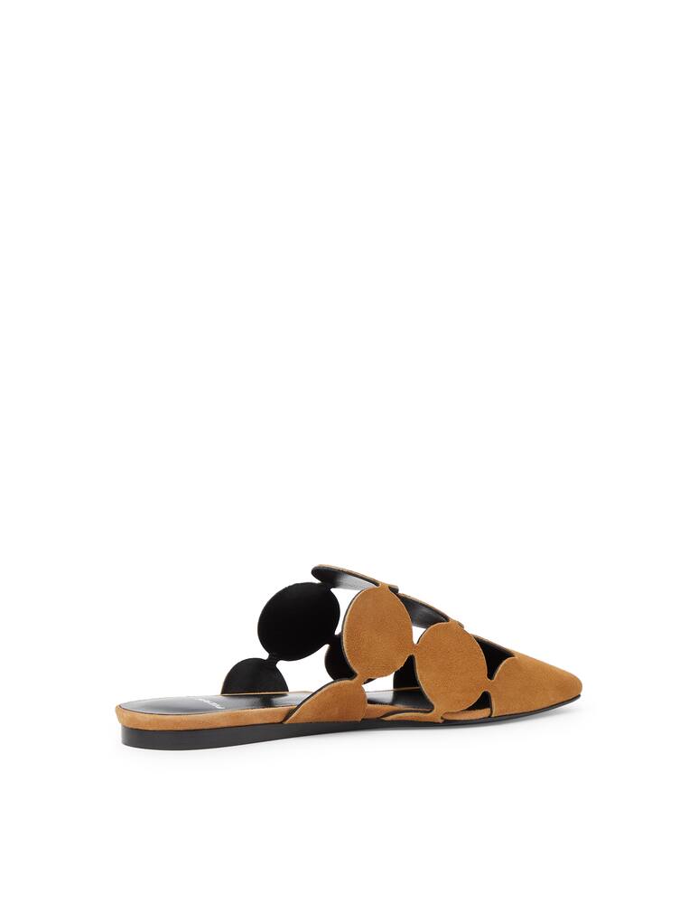 rinascente Pierre Hardy Bulles suede mules - brown