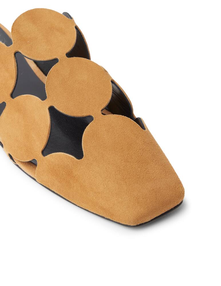 rinascente Pierre Hardy Bulles suede mules - brown