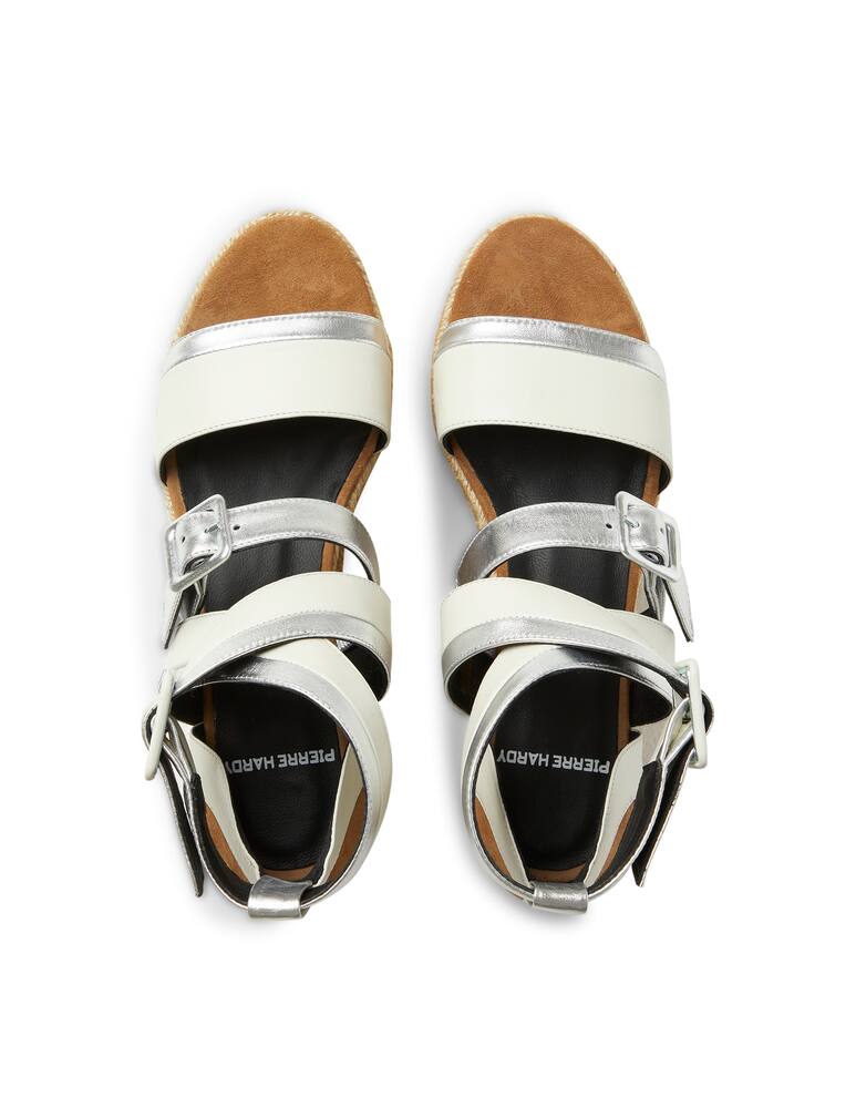 rinascente Pierre Hardy Alpha wedge sandals - white