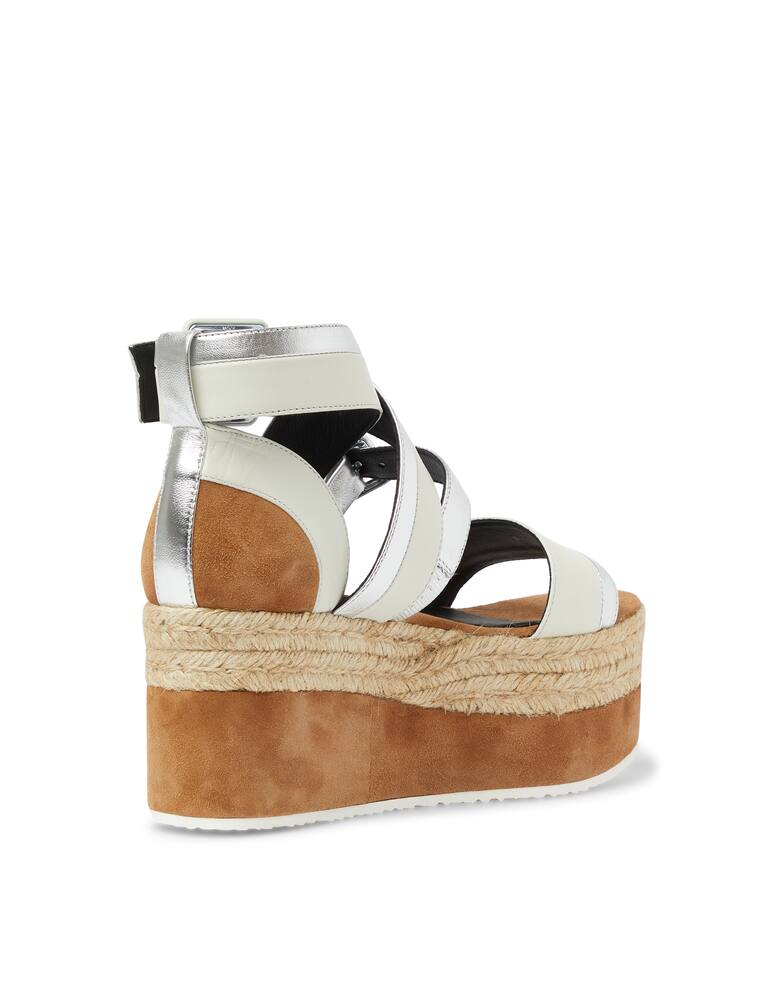 rinascente Pierre Hardy Alpha wedge sandals - white