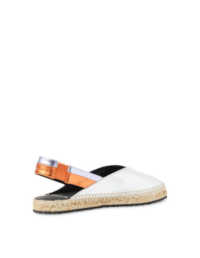 rinascente Pierre Hardy Spadrillas in pelle Alpha - argento