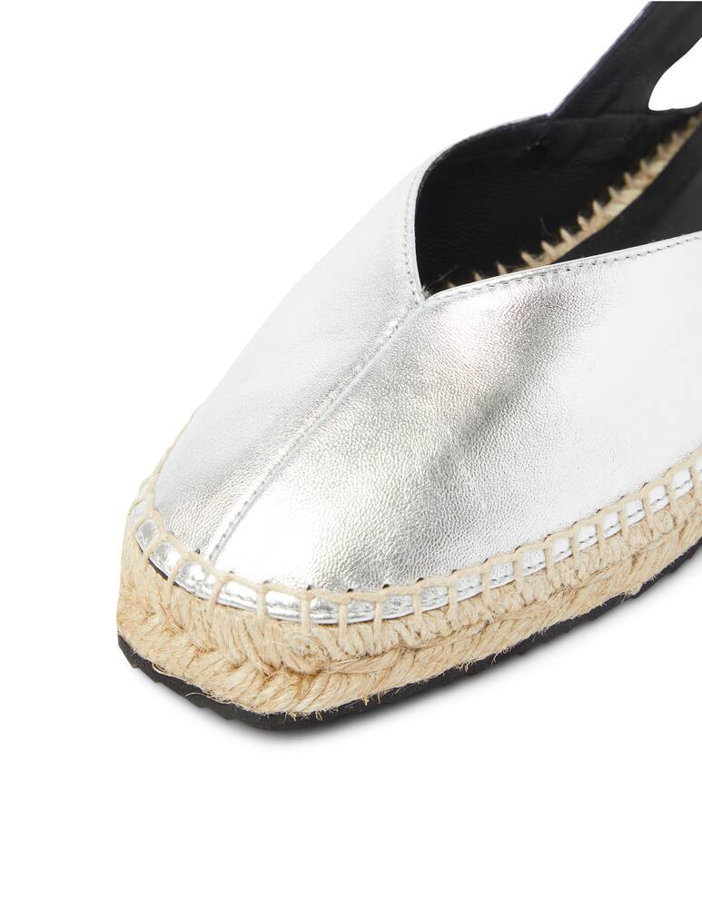 rinascente Pierre Hardy Spadrillas in pelle Alpha - argento