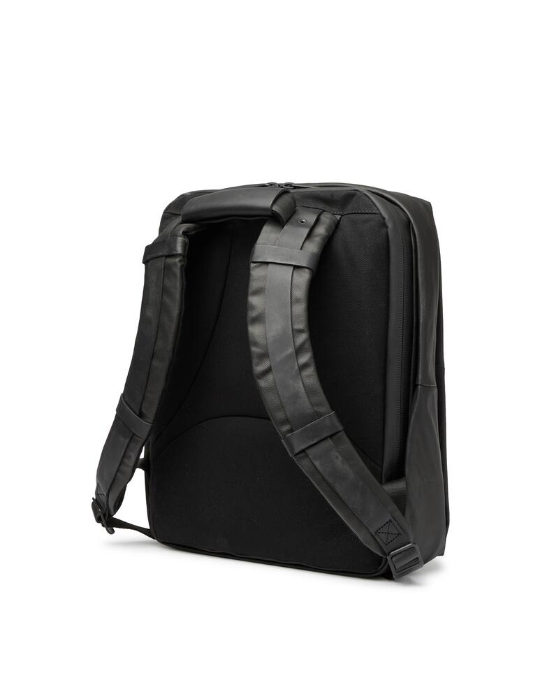 rinascente Côte&Ciel Zaino rhine in cotone - nero