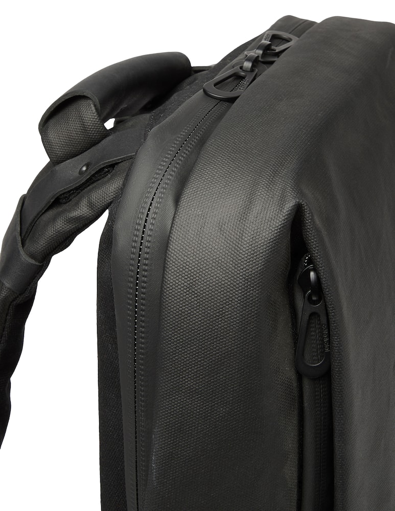 rinascente Côte&Ciel Zaino rhine in cotone - nero