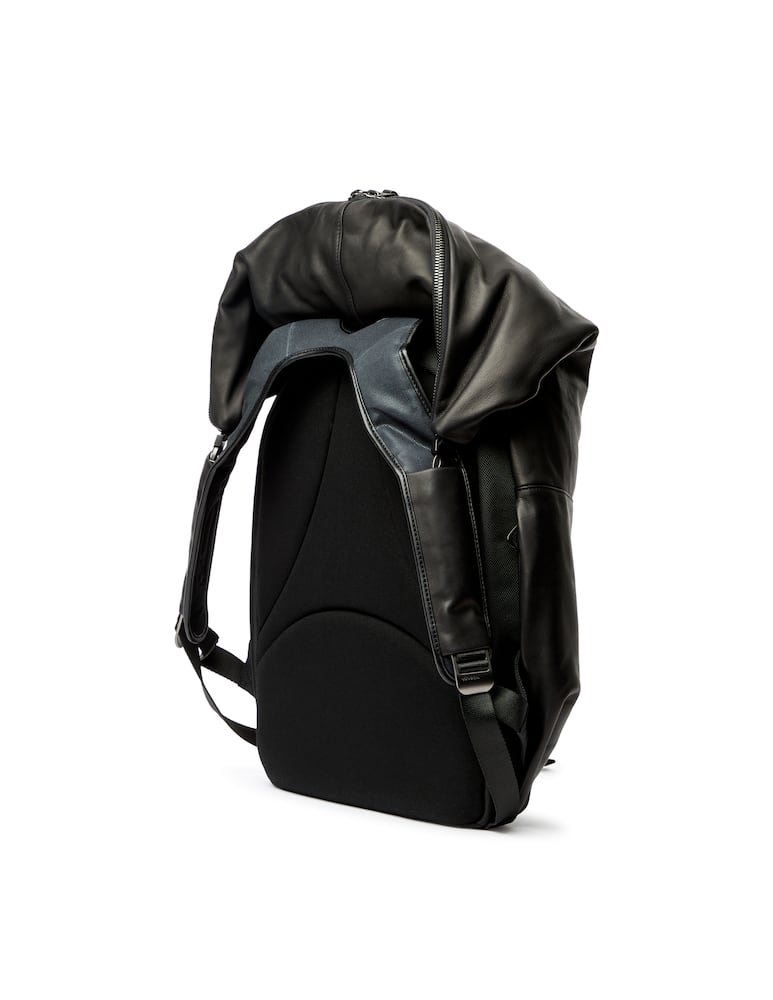 rinascente Côte&Ciel Zaino nile in pelle - nero