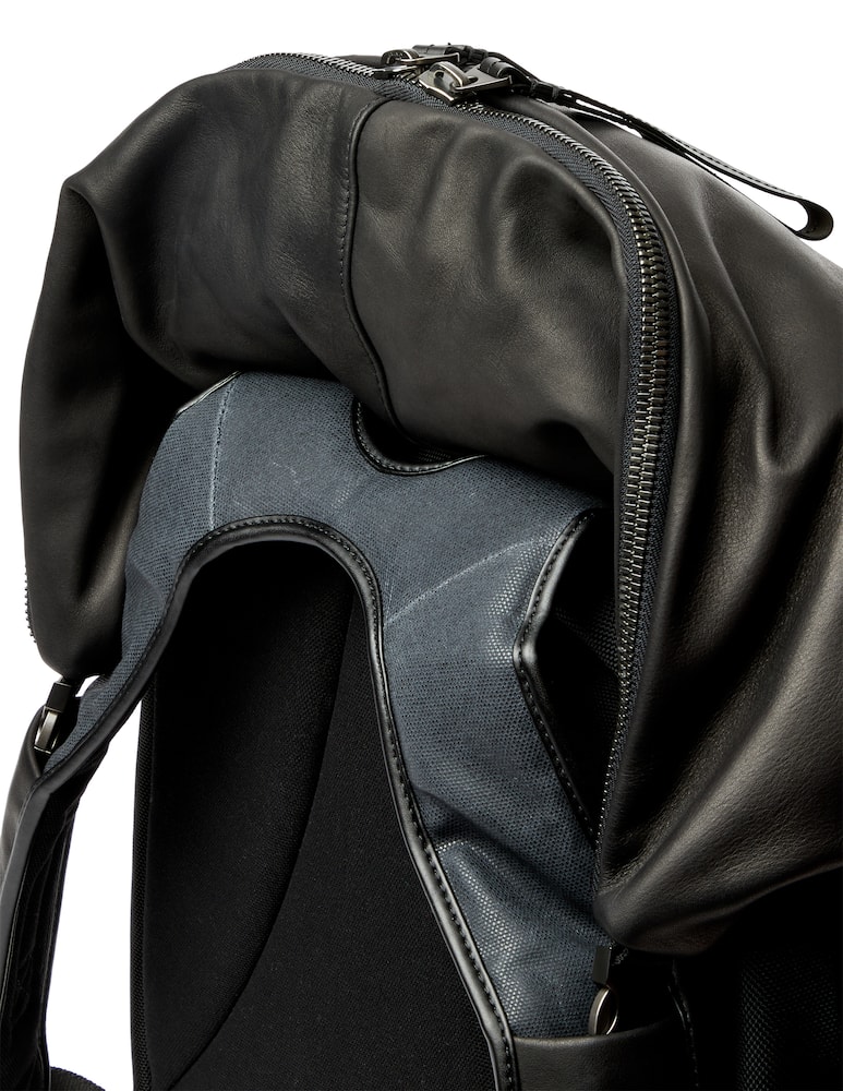 rinascente Côte&Ciel Zaino nile in pelle - nero