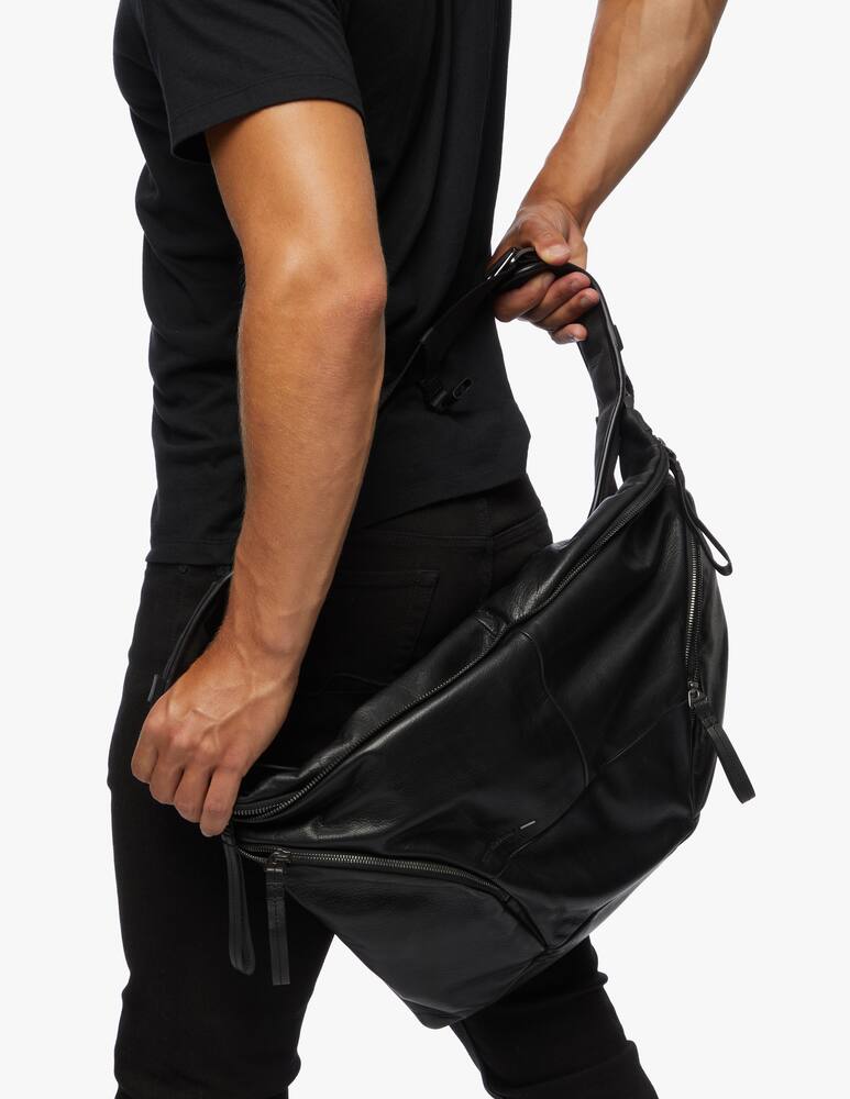 rinascente Côte&Ciel Borsa a tracolla oder-spree in pelle - nero