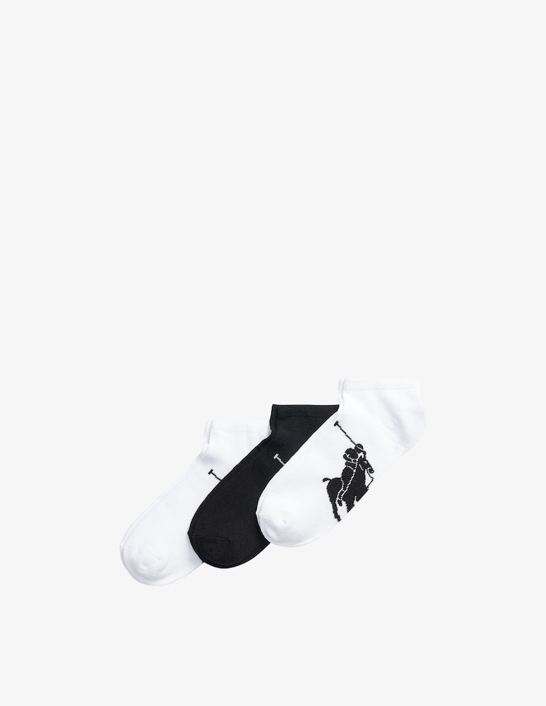 Polo Ralph Lauren 3pk big pp sole socks - picture 1 Polo Ralph Lauren 3pk big pp sole socks - picture 1