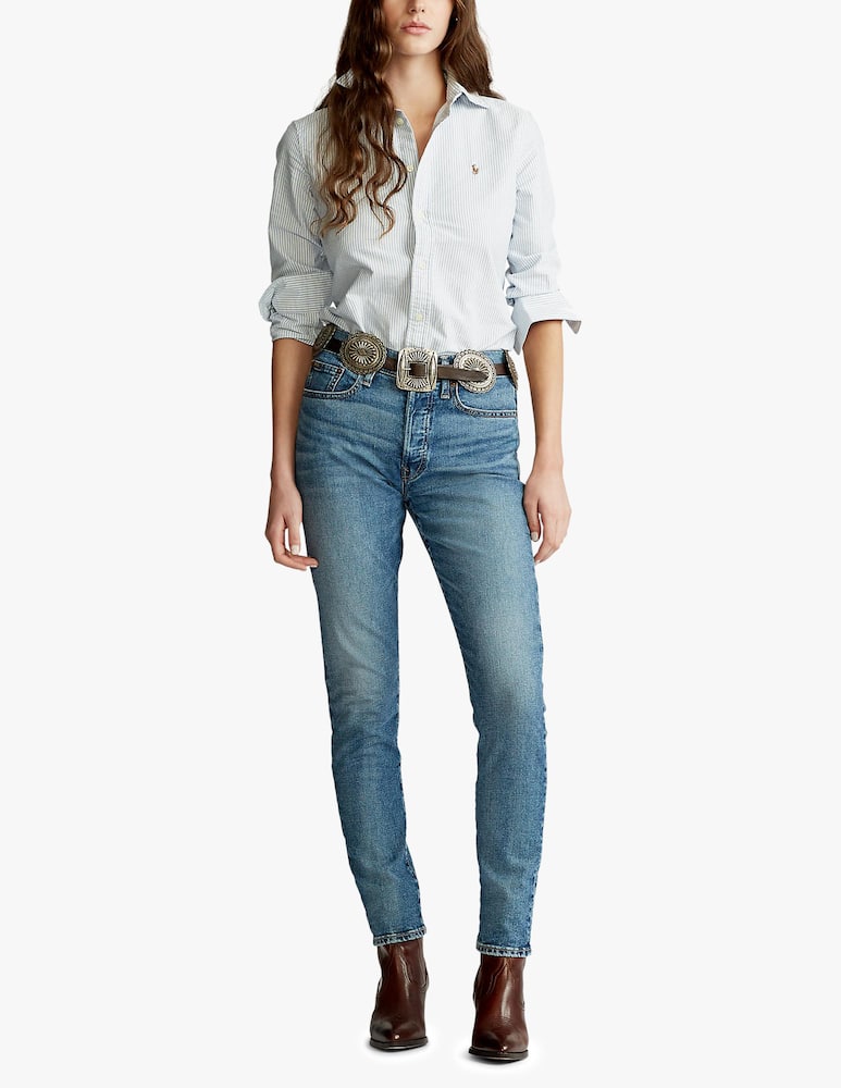 rinascente Polo Ralph Lauren Heidi Skinny camicia manica lunga