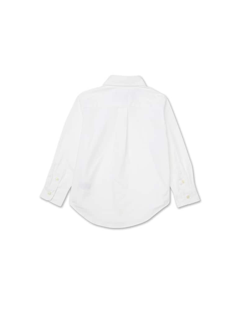 rinascente Polo Ralph Lauren Long sleeve custom fit shirt - white
