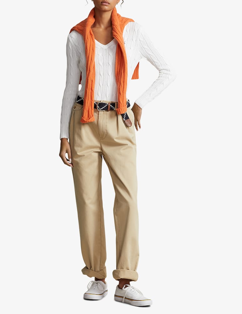 rinascente Polo Ralph Lauren Maglione julianna scollo a v in cotone 