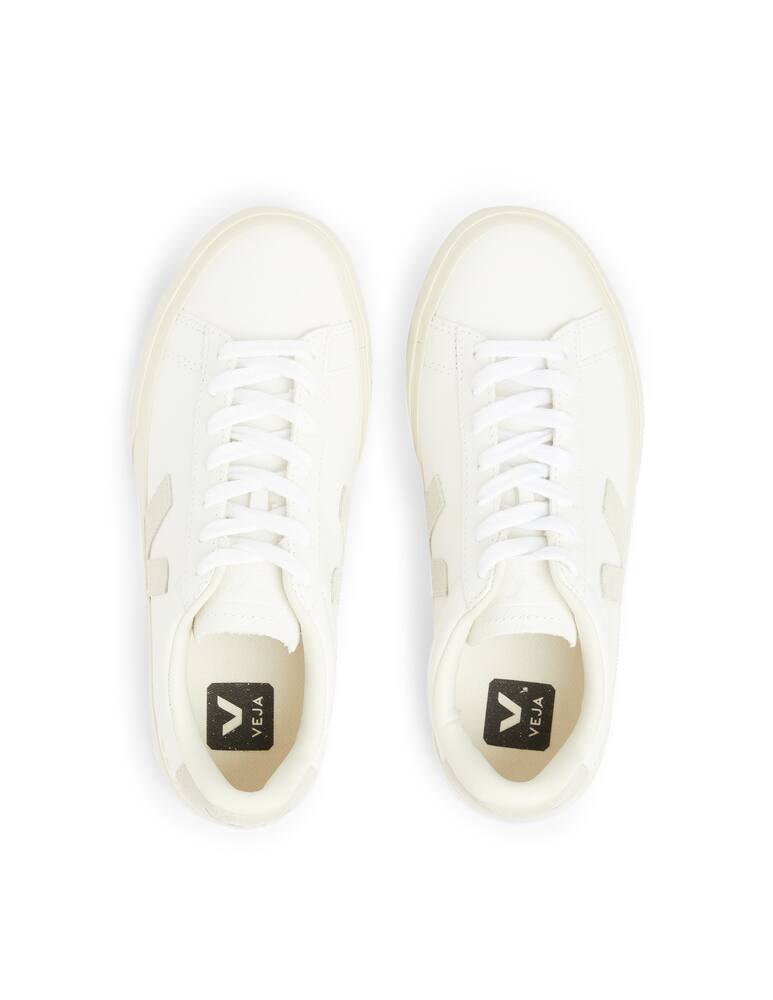 rinascente Veja Campo low-top suede sneakers - white
