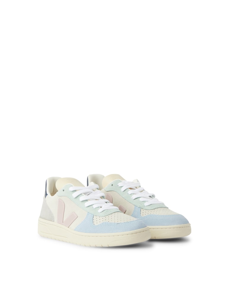 rinascente Veja V10 suede low-top sneakers - beige