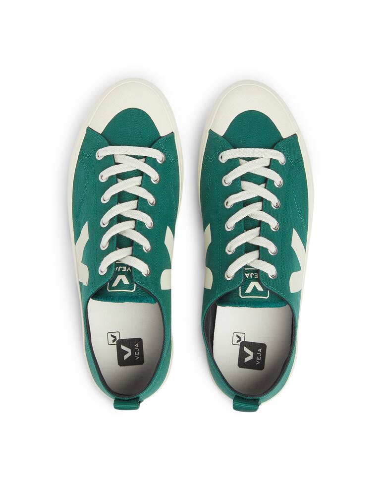 rinascente Veja Nova canvas low top vegan sneakers - green