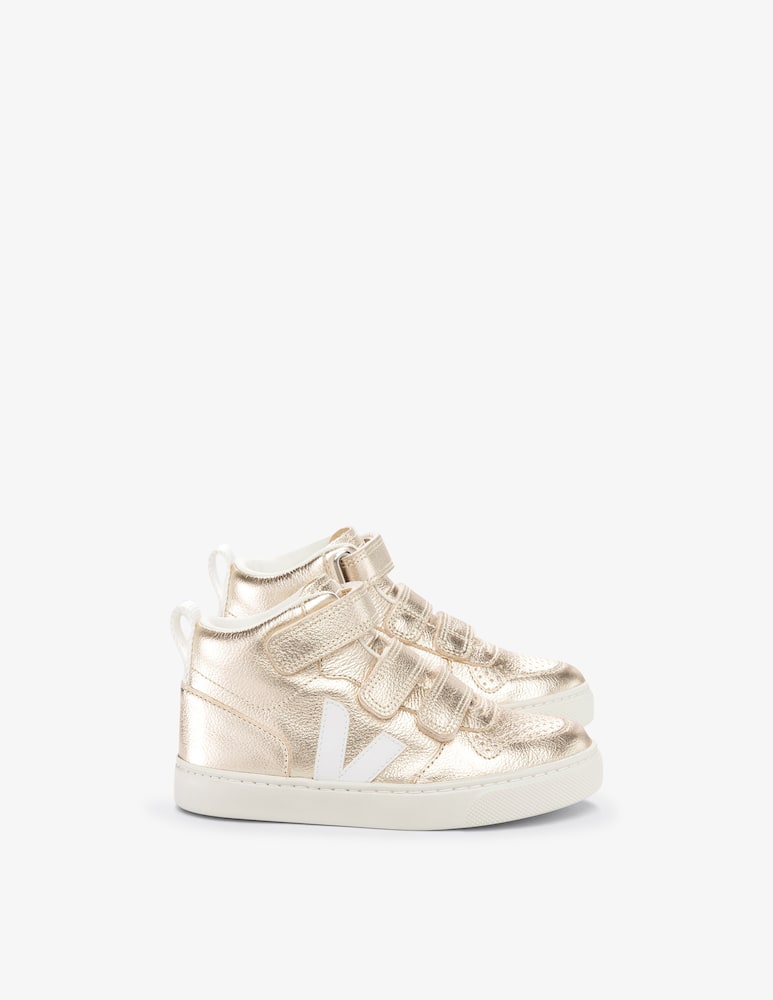 Veja Sneakers small v10 mid chromefree leather - immagine 1 Veja Sneakers small v10 mid chromefree leather - immagine 1