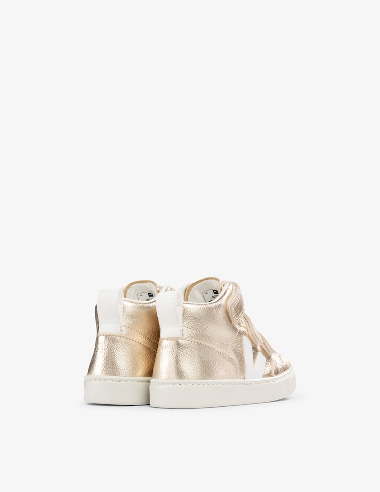 Veja Sneakers small v10 mid chromefree leather - immagine 3 Veja Sneakers small v10 mid chromefree leather - immagine 3