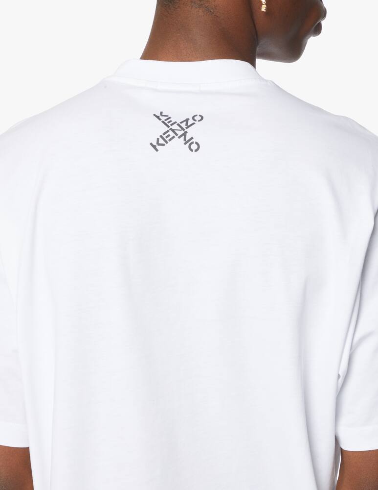 Kenzo Over fit sport t-shirt - white - picture 4 Kenzo Over fit sport t-shirt - white - picture 4