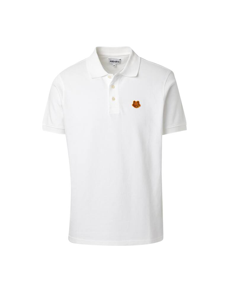 rinascente Kenzo Polo tiger crest - bianco