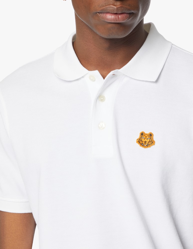 rinascente Kenzo Polo tiger crest - bianco