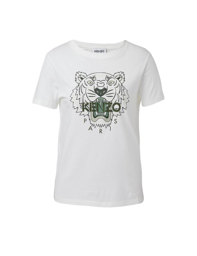 rinascente Kenzo T-shirt in cotone Tigre - bianco