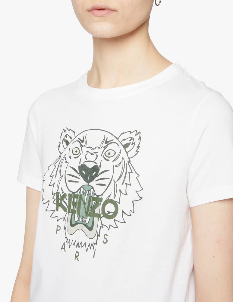 rinascente Kenzo T-shirt in cotone Tigre - bianco