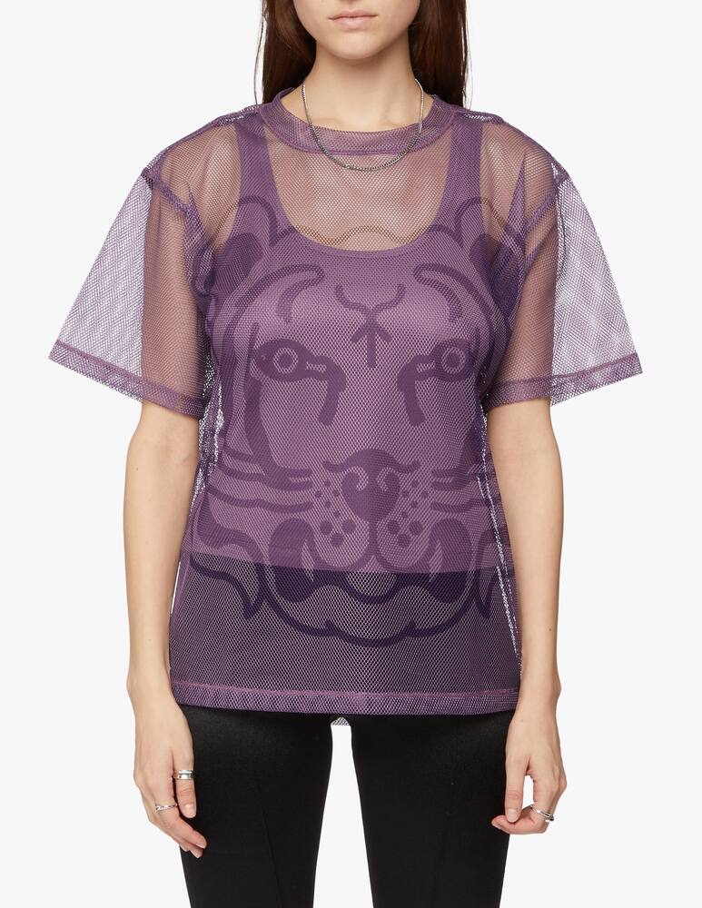 rinascente Kenzo Printed oversized 2 in 1 t-shirt