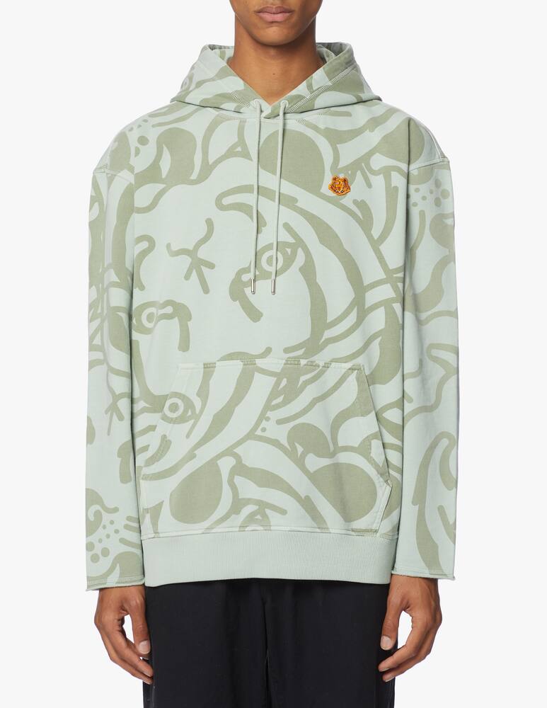 rinascente Kenzo K tiger hoodie over