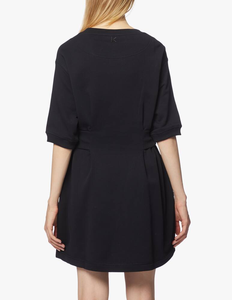 rinascente Kenzo Cotton short sleveed dress - black