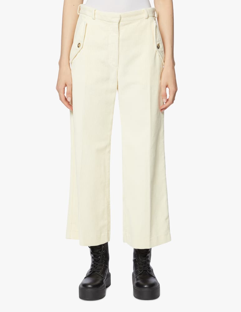 rinascente Kenzo Velvet palazzo trousers 