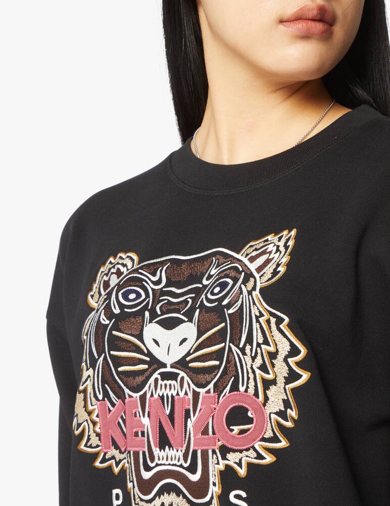 rinascente Kenzo Cotton long sleeved dress Tiger
