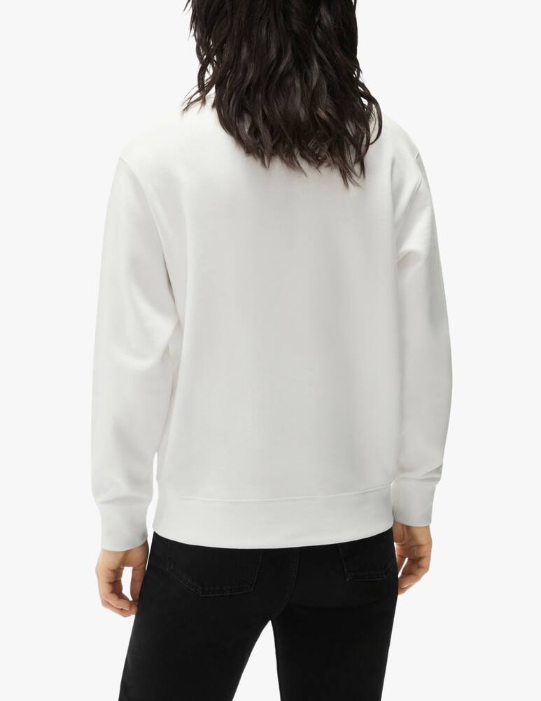 Kenzo Felpa girocollo in cotone Tiger - bianco - immagine 2 Kenzo Felpa girocollo in cotone Tiger - bianco - immagine 2