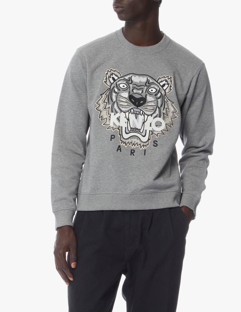 Kenzo Tiger icon sweatshirt - grey - picture 1 Kenzo Tiger icon sweatshirt - grey - picture 1