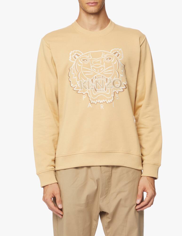 rinascente Kenzo Tiger icon sweatshirt - beige