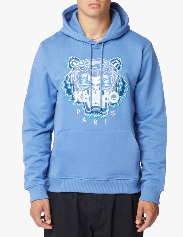 rinascente Kenzo Tiger icon hoodie - blue