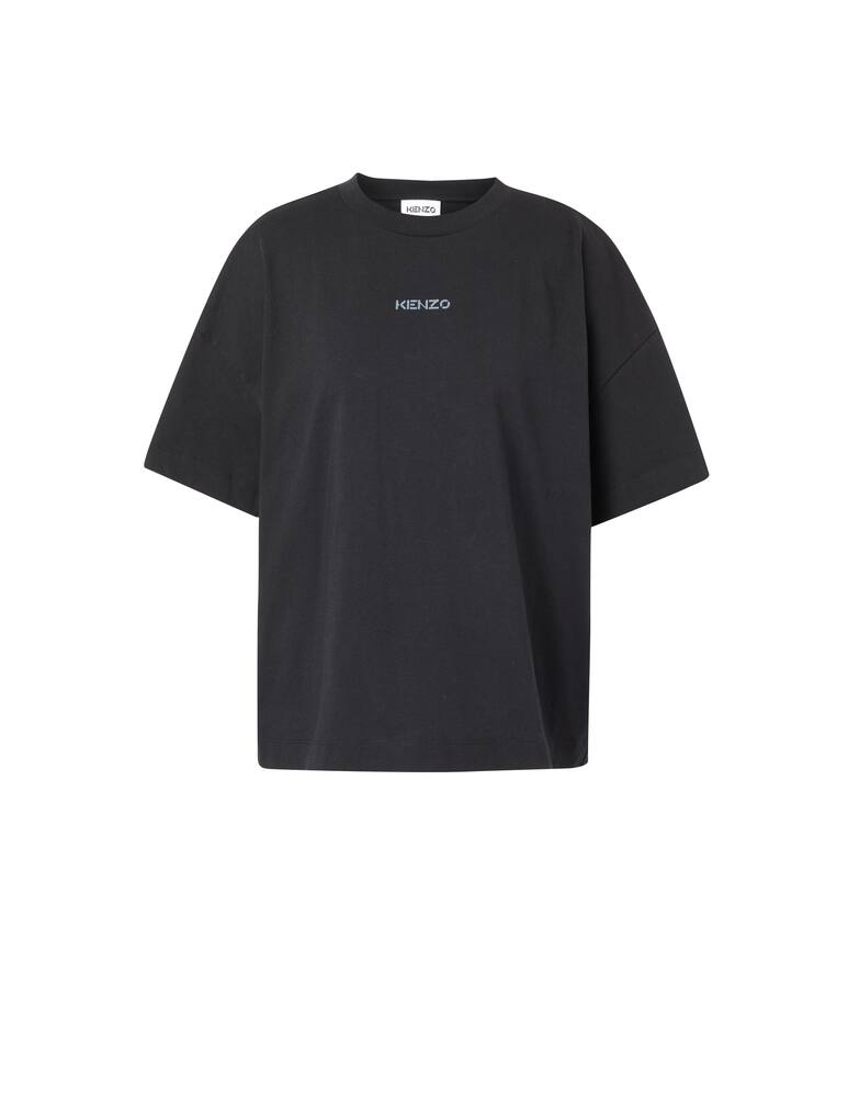rinascente Kenzo T-shirt in cotone con logo piccolo - nero
