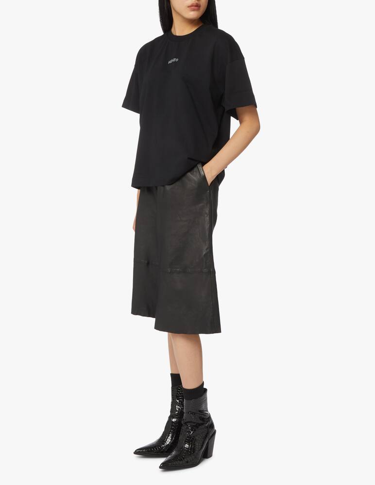 rinascente Kenzo T-shirt in cotone con logo piccolo - nero