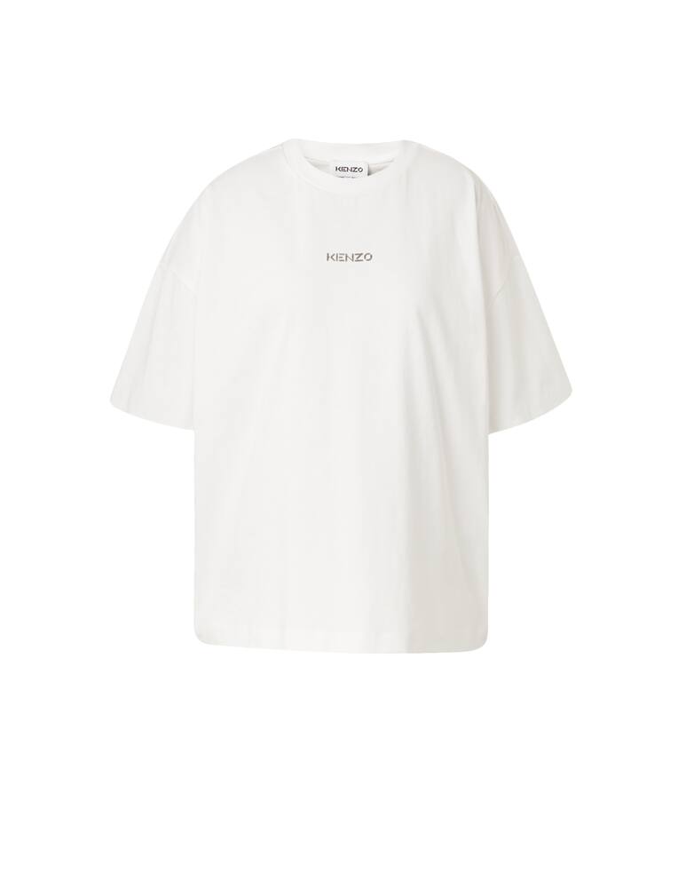 rinascente Kenzo Cotton t-shirt with small logo - white