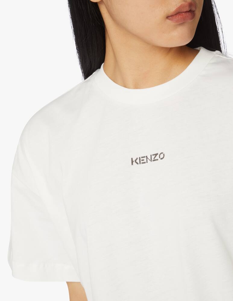 rinascente Kenzo Cotton t-shirt with small logo - white