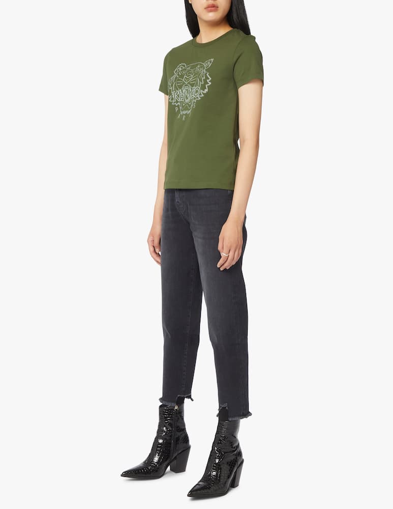 rinascente Kenzo T-shirt in cotone Tiger - oliva